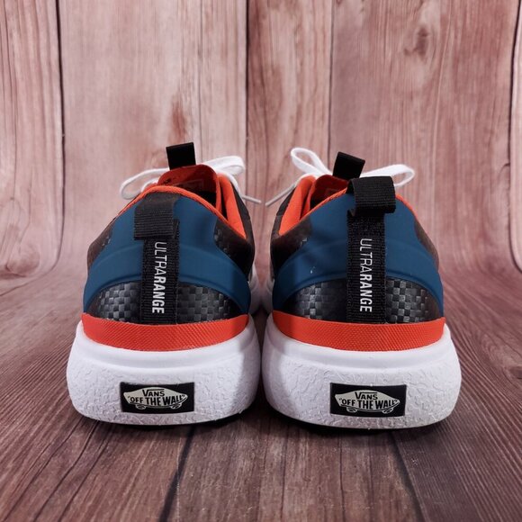 Vans Black and Blue Athletic Shoes - Picture 12 of 15